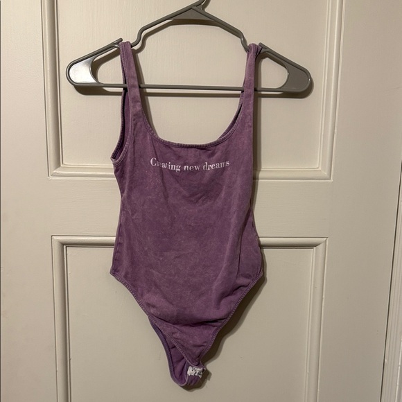 Zara Tops - Zara Purple Bodysuit
